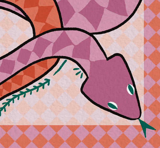 Pretty Snakes Poster