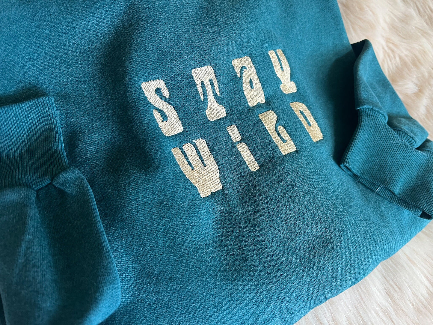 Embroidered Crewneck (Medium)