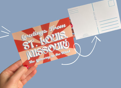 Postcard: I got this for you in St. Louis