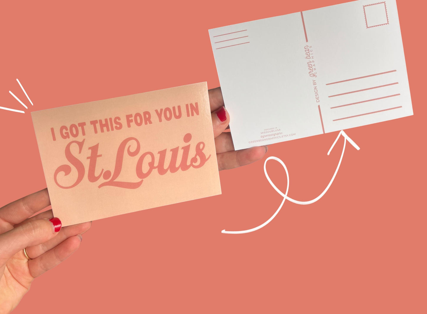 Postcard: I got this for you in St. Louis