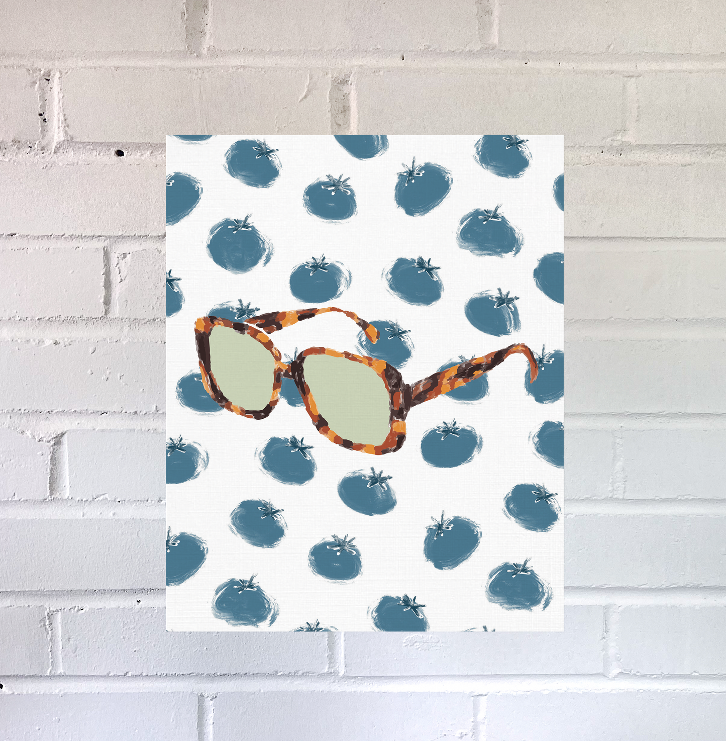 Blueberry Sunnies Print