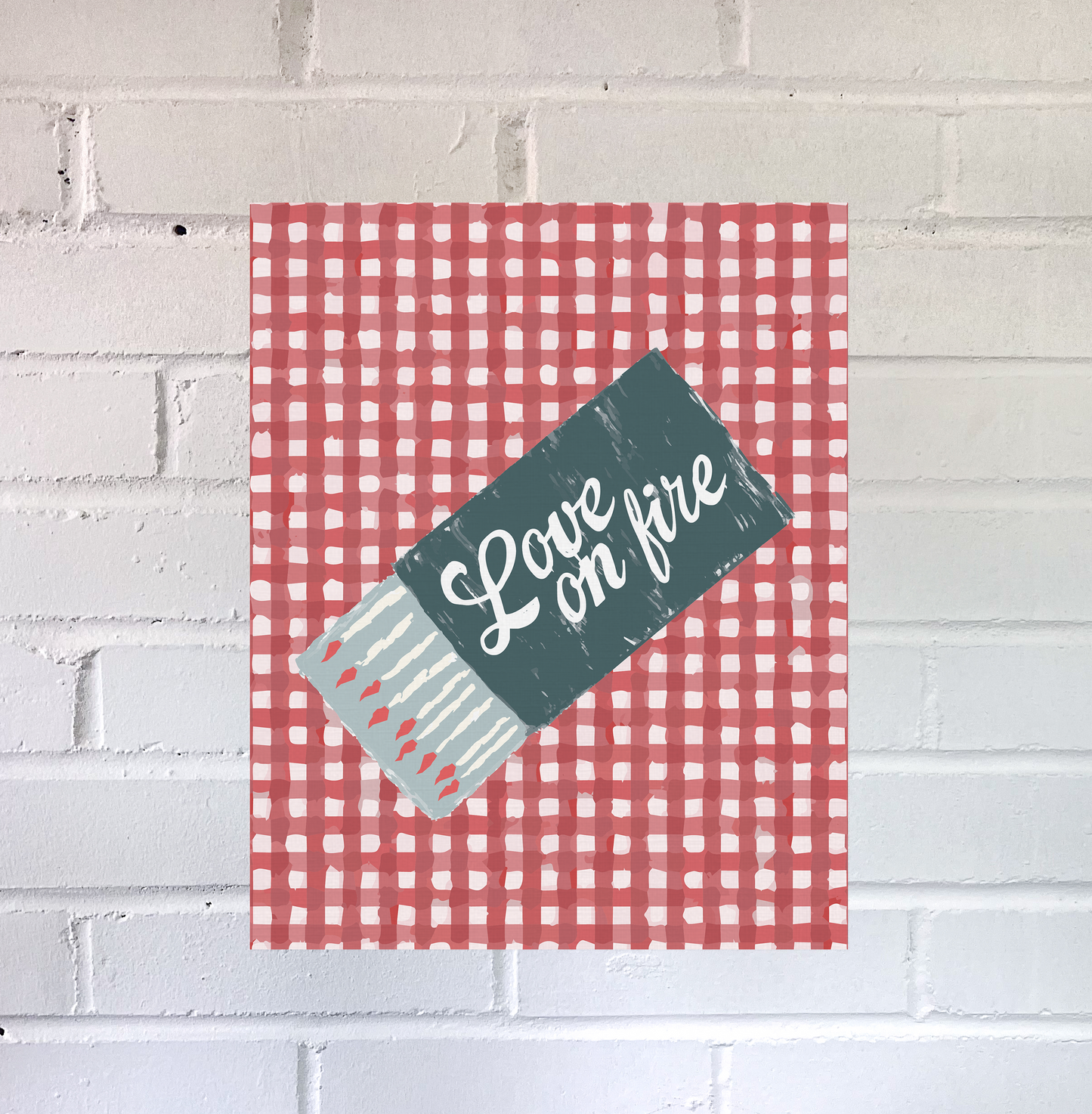 Love of Fire Print