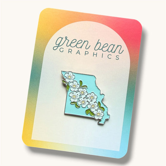 Missouri State Flower Pin