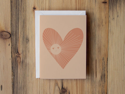 Smiley Sun Card